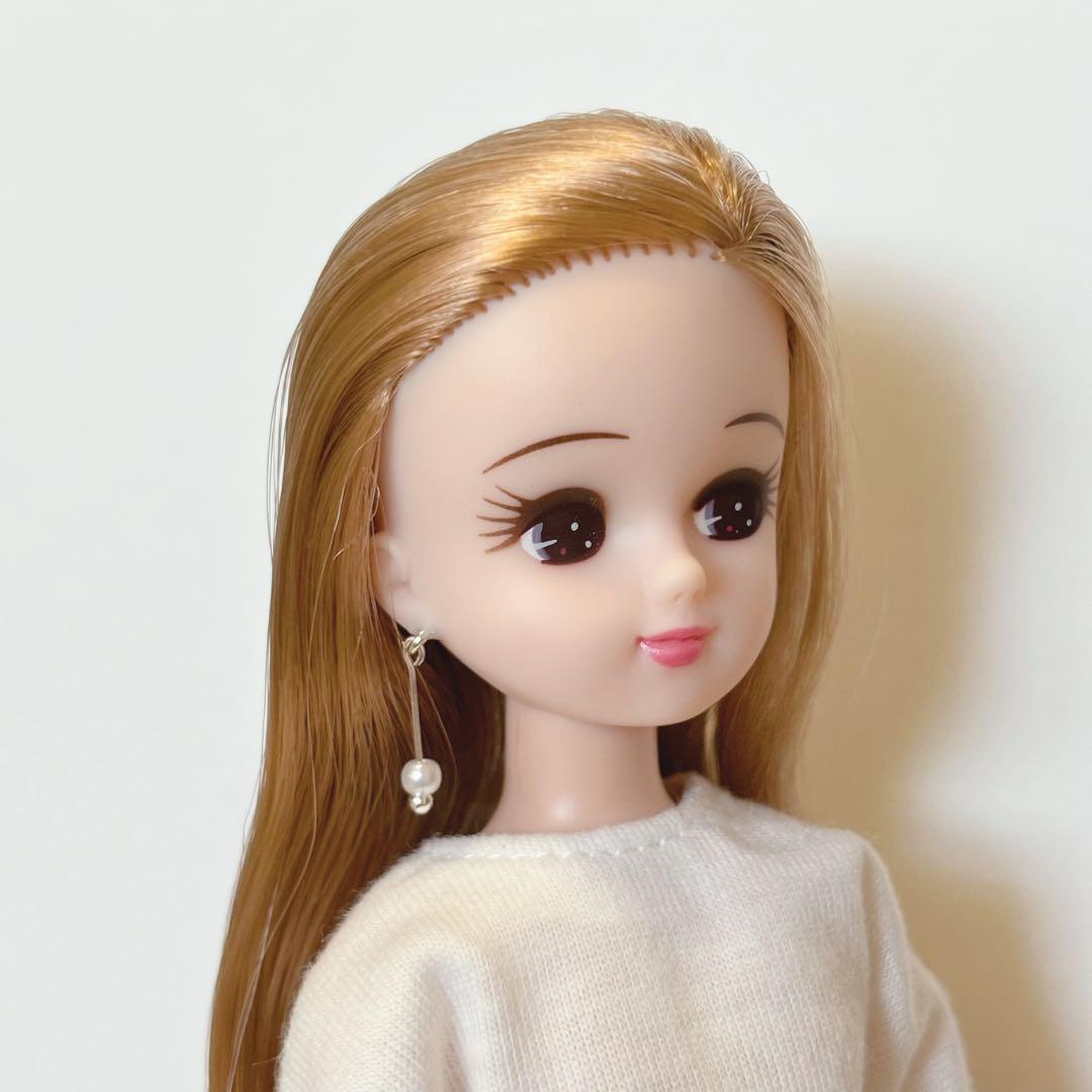 【L50】リカちゃん ヘアクリップ&ポニーテールフック&ピアスセット