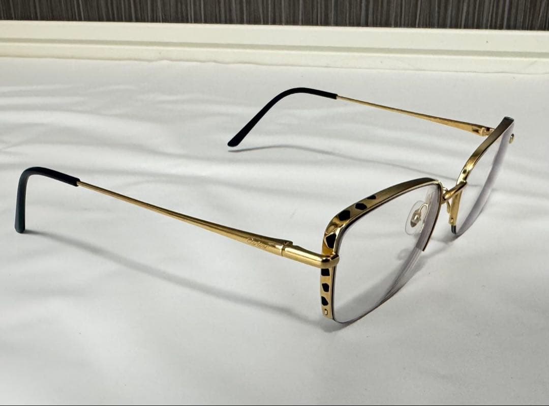 美品　Cartier カルティエ　パンテール ドゥ　メガネ CT0311O