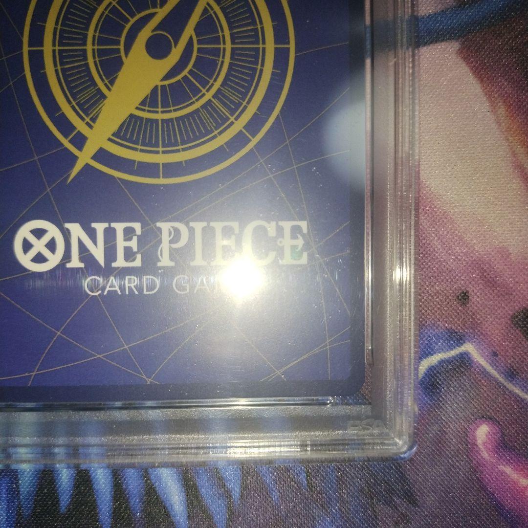 ONE PIECEカード　シャンクス　コミパラ　psa10