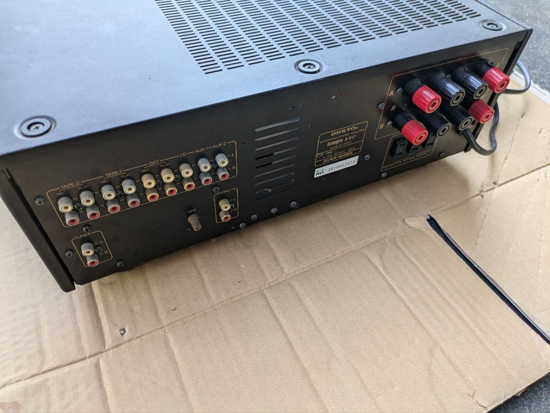 onkyo A917 美品 オーディオアンプ