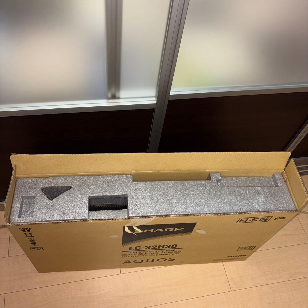 SHARP AQUOS 32V型 液晶テレビ LC-32H30（2016年製）
