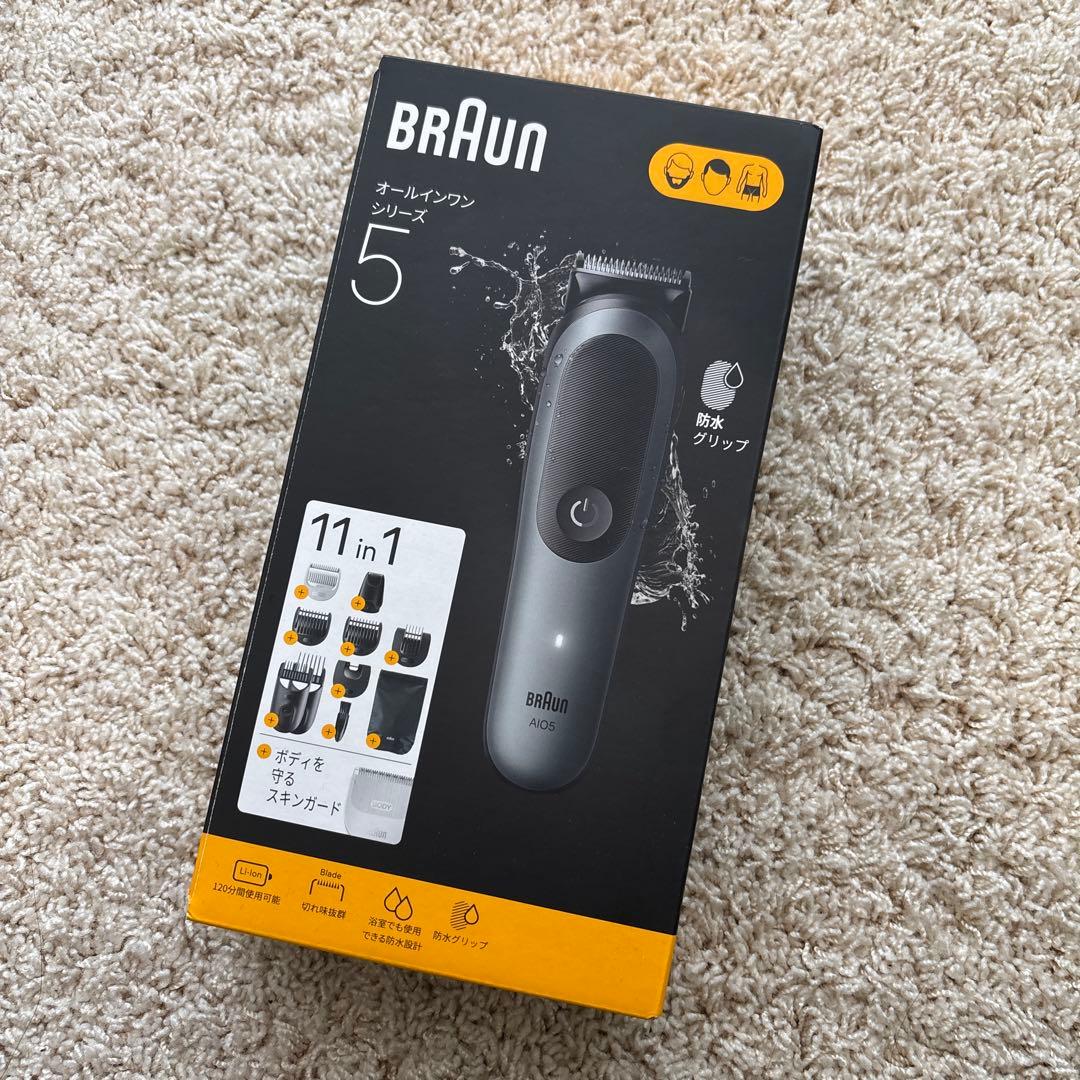 BRAUN マルチグルーマー シリーズ5 メンズシェーバー MGK5560