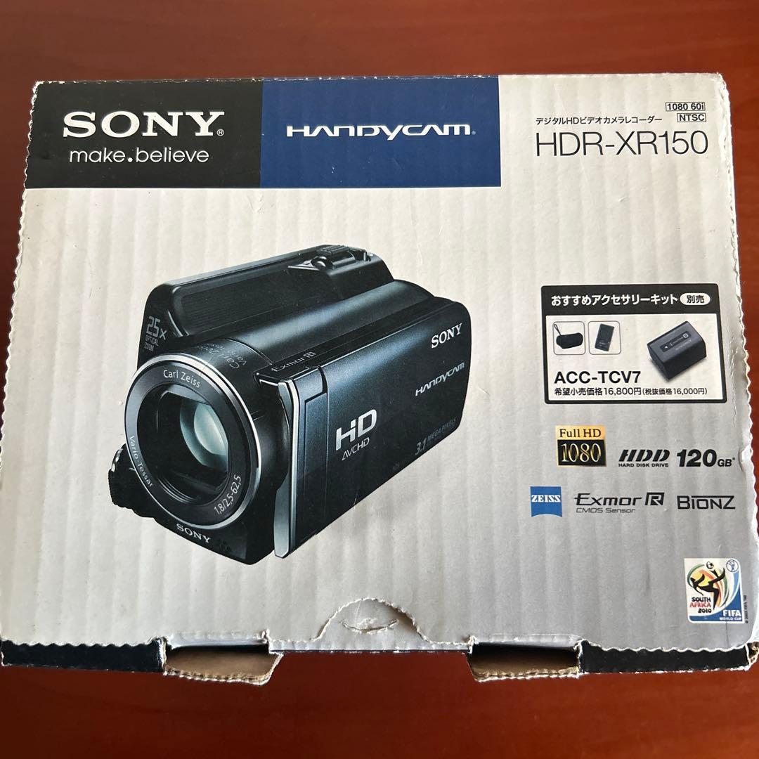 SONY ビデオカメラ HDR-XR150 ジャンク
