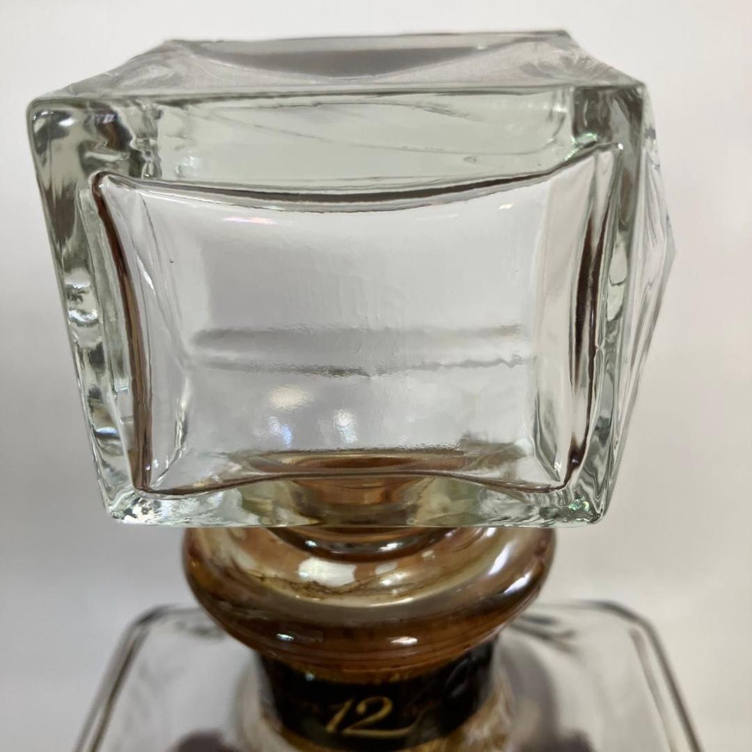 【希少】バランタイン 12年 デキャンタボトル，旧角ボトル 1L，750ml