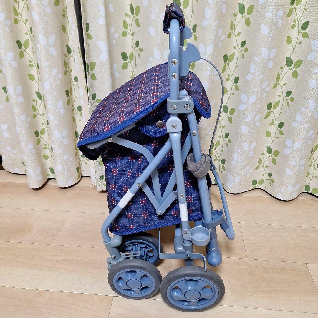 シルバーカー 　リズムRWC　島製作所　介護用品　押し車　籠乗せカート