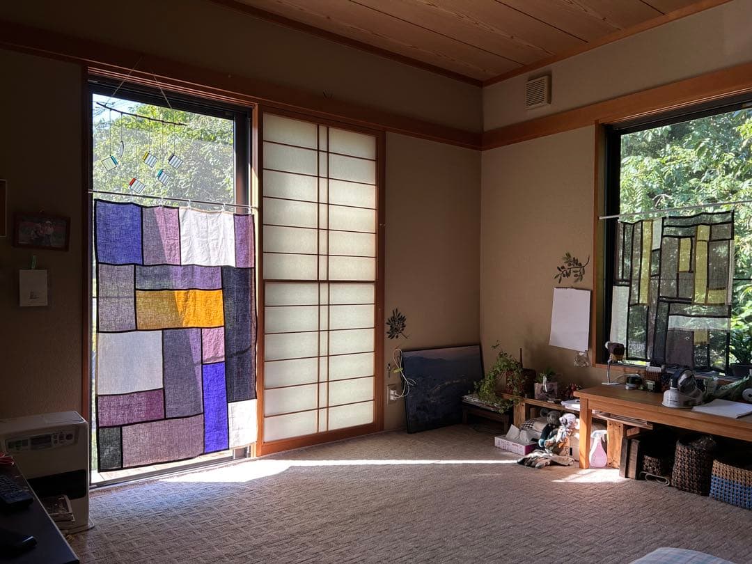RINです！！！ 「あけび」麻ポジャギ