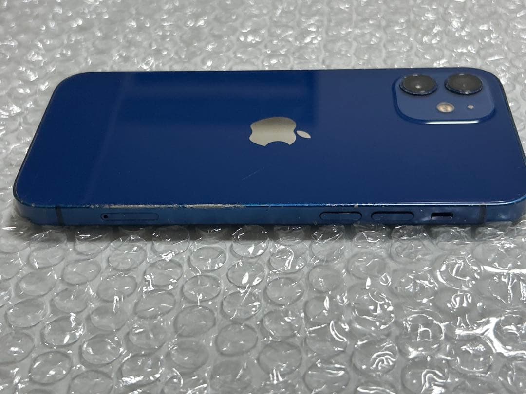 iPhone12 128GB ブルー　SIMフリー　86%