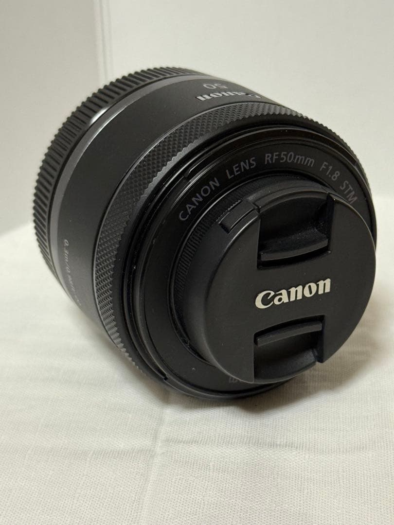 【美品】Canon RF50mm F1.8 STM 単焦点 保護フィルター付