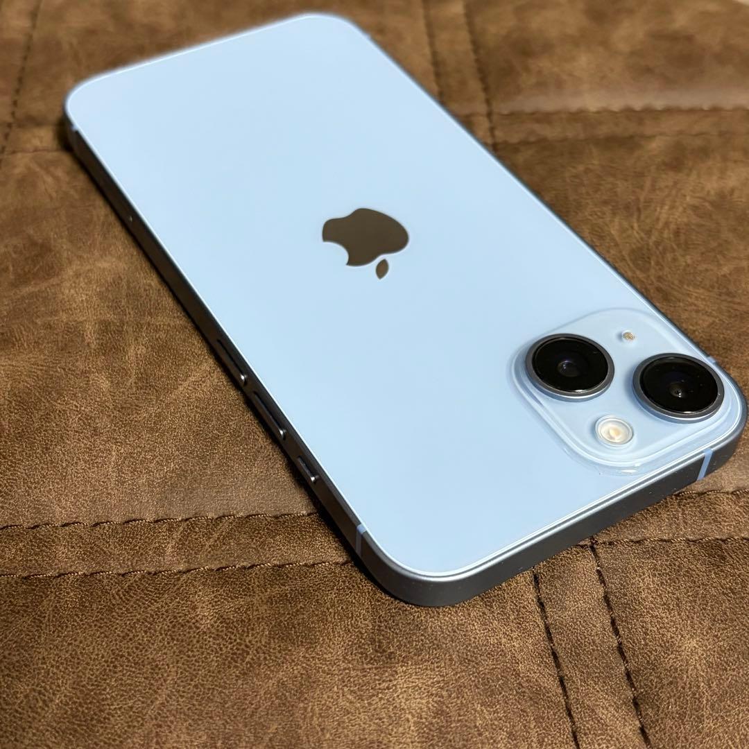 【美品】Apple iPhone 14 本体 ブルー 256GB