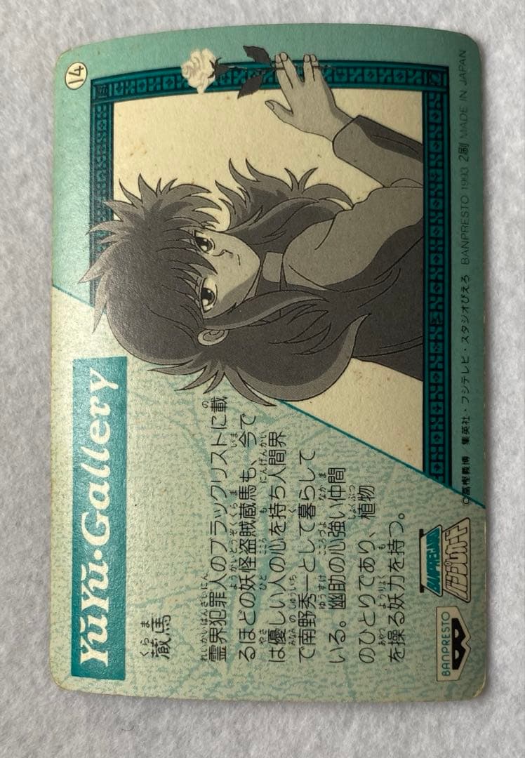 幽遊白書　キラ多数　カード113枚　カードダス　アマダ　PP バンダイ