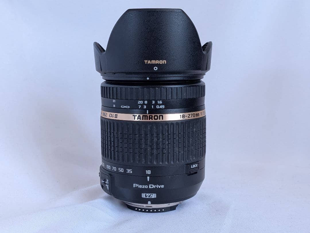 ​【これ1本でOK】TAMRON 18-270mm PZD ニコン用 手ブレ補正