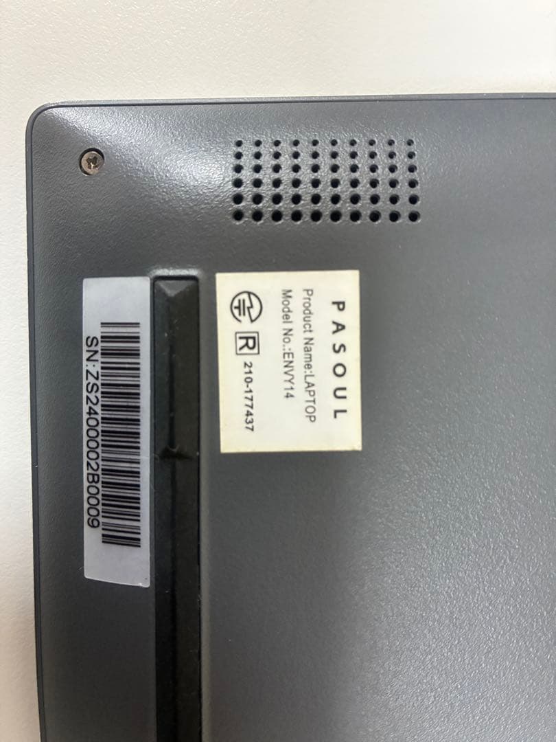 PASOUL PCWindows11ENVY14 ノートPC（Office無し）