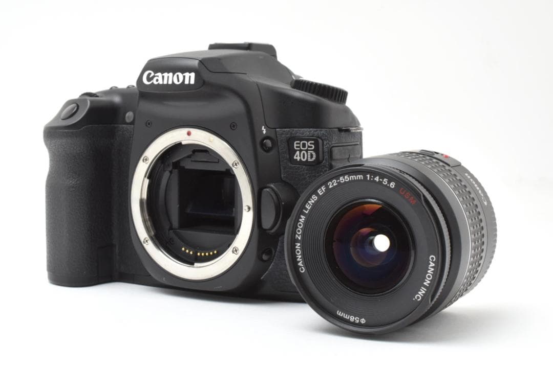 【動作品】 キャノン EOS 40D＋EF 22-55mm USM カメラ