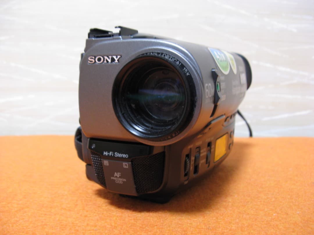 動作OK❗️☆SONYのHi8/8ミリビデオカメラ/CCD-TR910