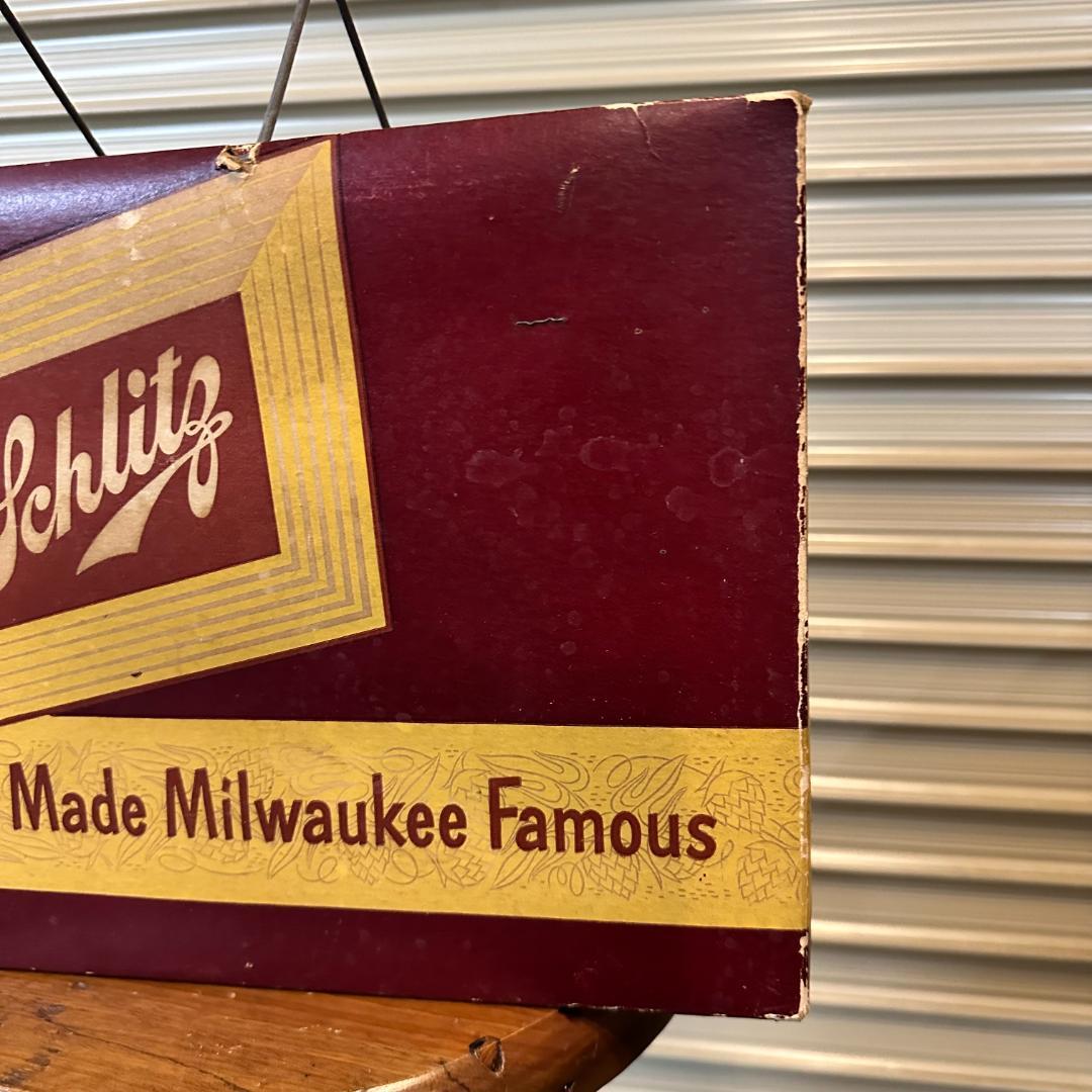 超希少！1952年製 Schlitz ヴィンテージピクニッククーラー