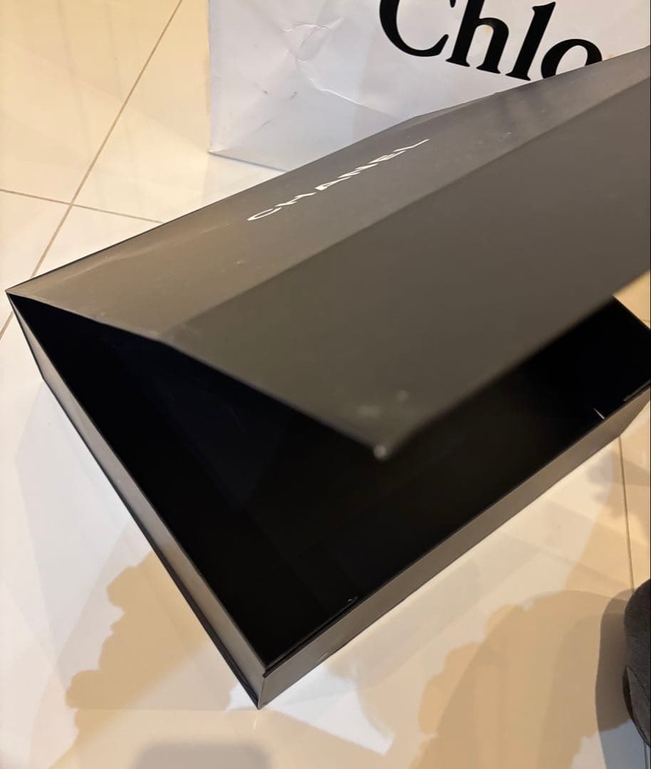 HERMES オレンジボックス セット　エルメスの箱9個シャネル箱大1個