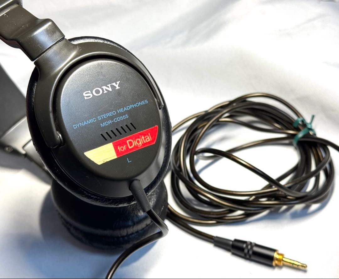 美品 SONY MDR-CD555 ヘッドホン 動作確認 レア