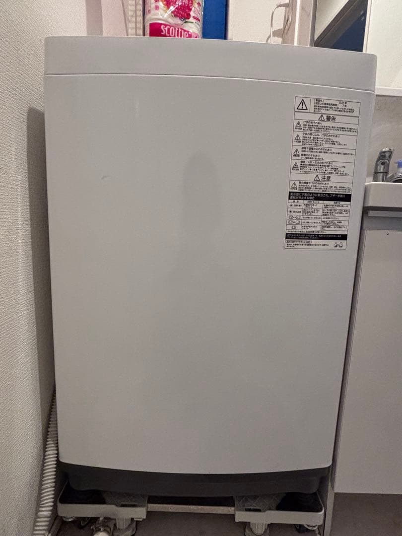 TOSHIBA縦型洗濯機 AW-10M7 幅60cm 10kg直接引き取り限定