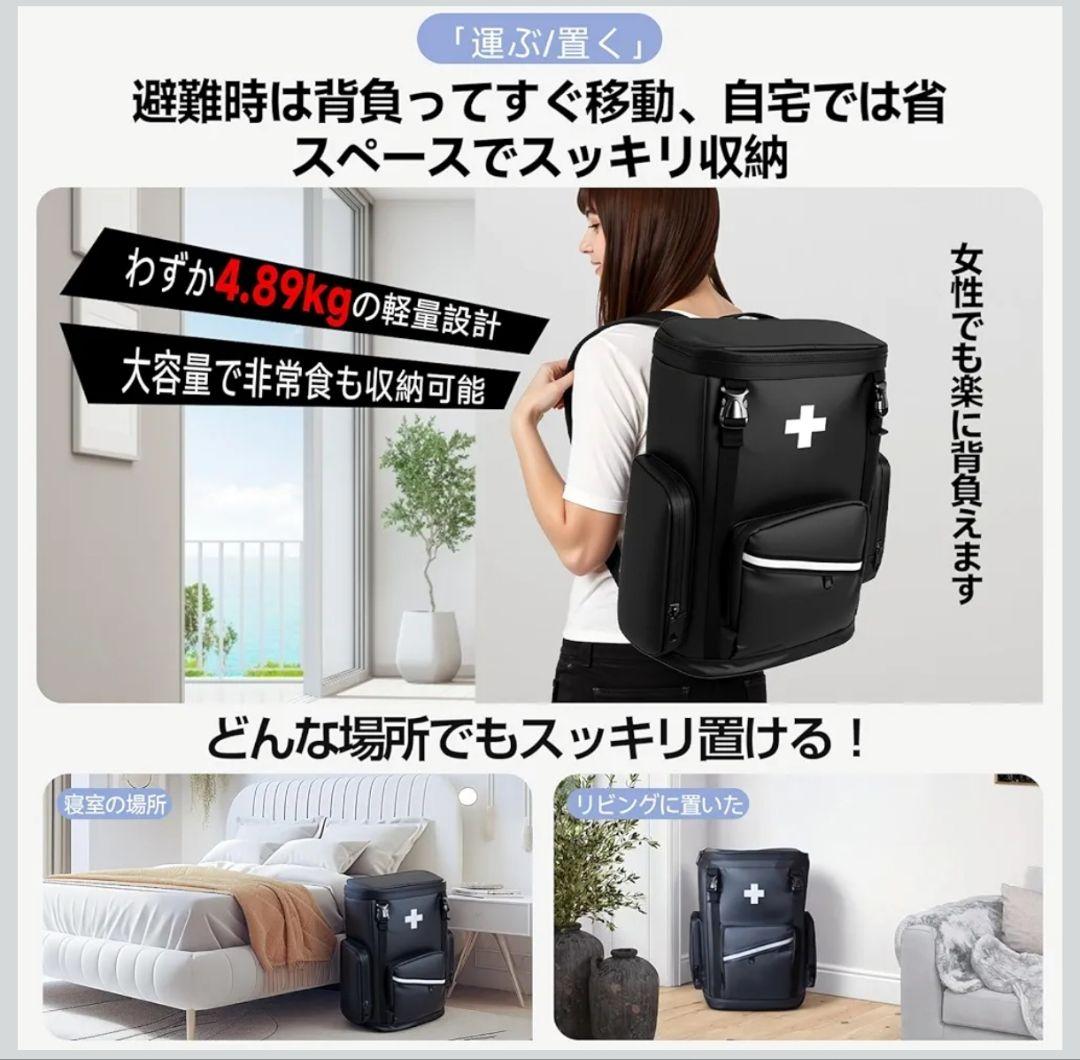 【最終価格】防災グッズ 防災セット 避難リュック 地震対策 大容量