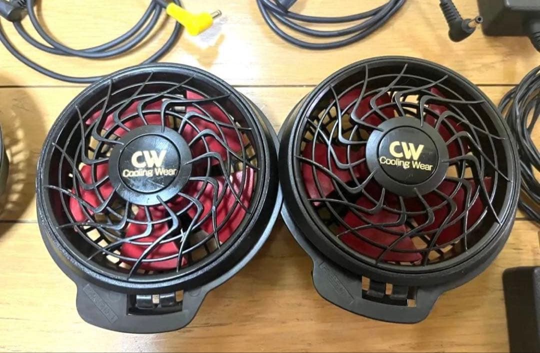 サンエス 空調服 ファン バッテリー コード 充電器セット