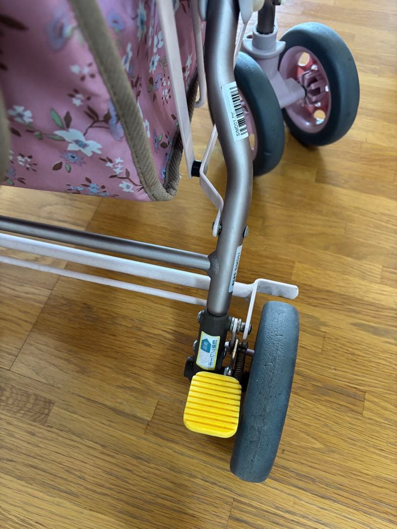 シルバーカー　幸和製作所　テイコブ　ピンク　花柄