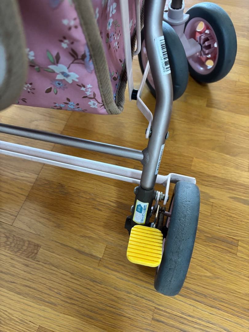 シルバーカー　幸和製作所　テイコブ　ピンク　花柄