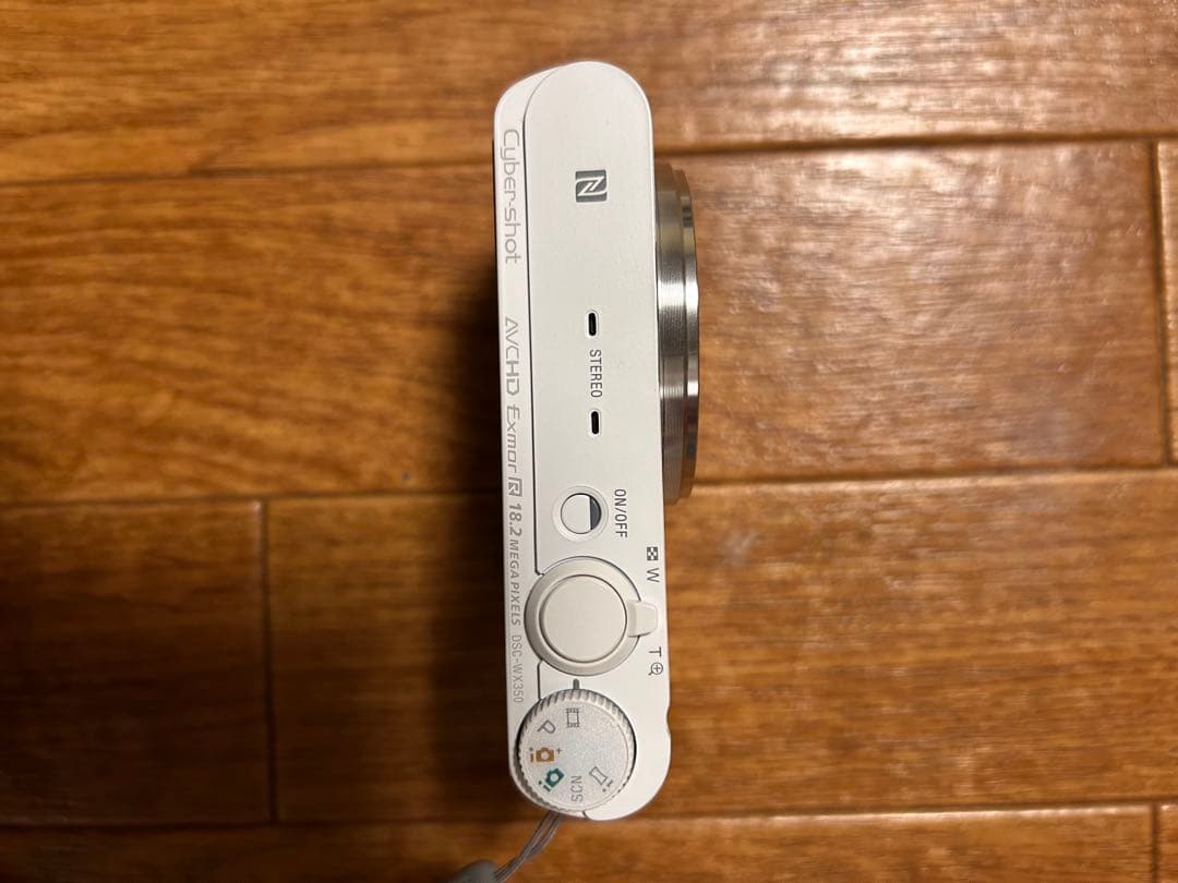 SONY コンパクトデジタルカメラ 20倍ズーム ホワイト　DSC-WX350