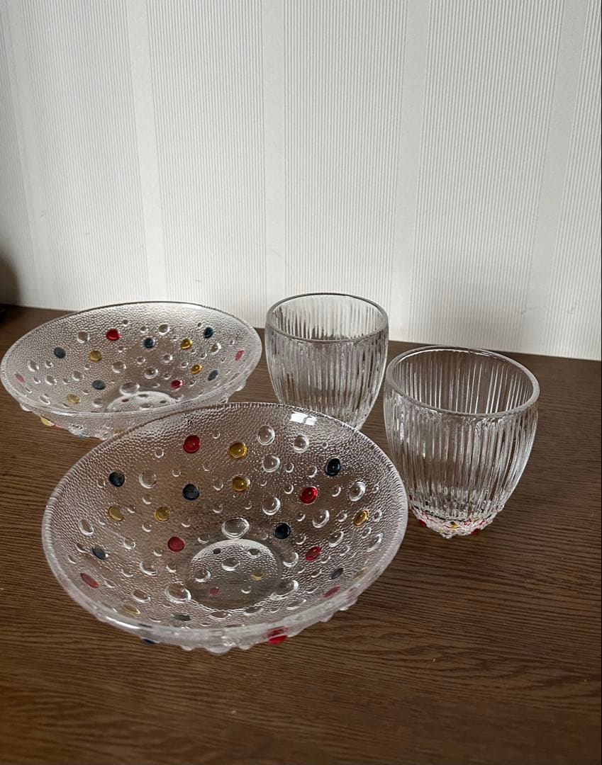DANSK バブルコンフェティフルーツボウル&タンブラー