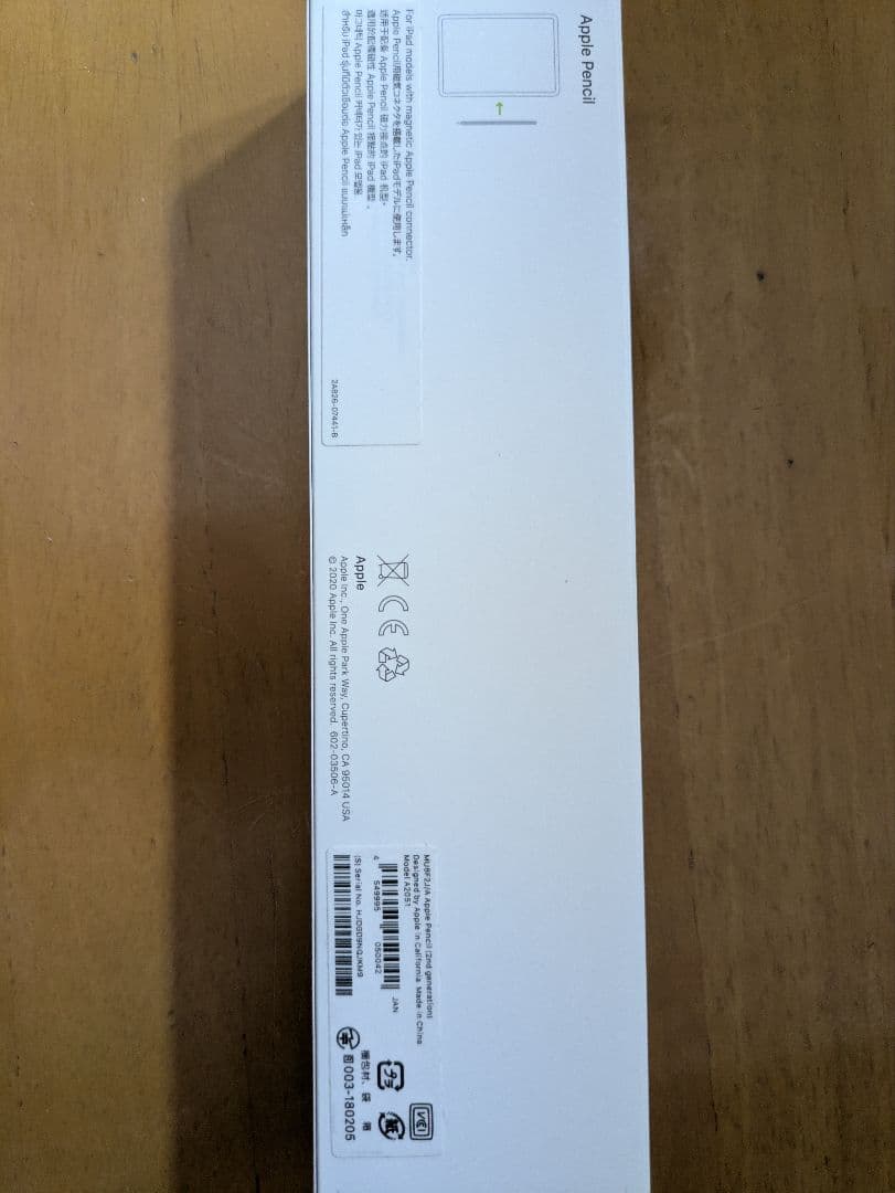 Apple Pencil ホワイト 専用ケース付き