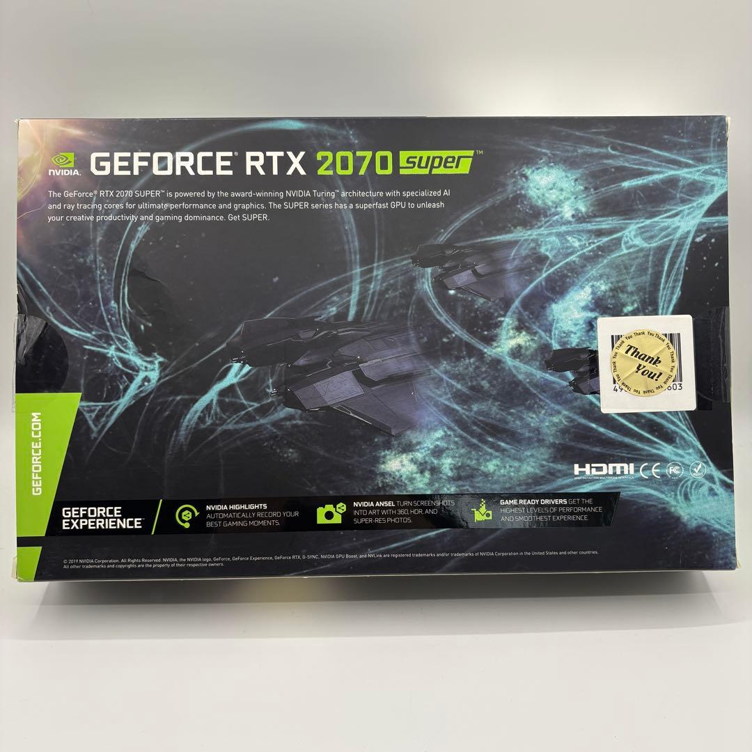 玄人志向 Geforce RTX 2070 super