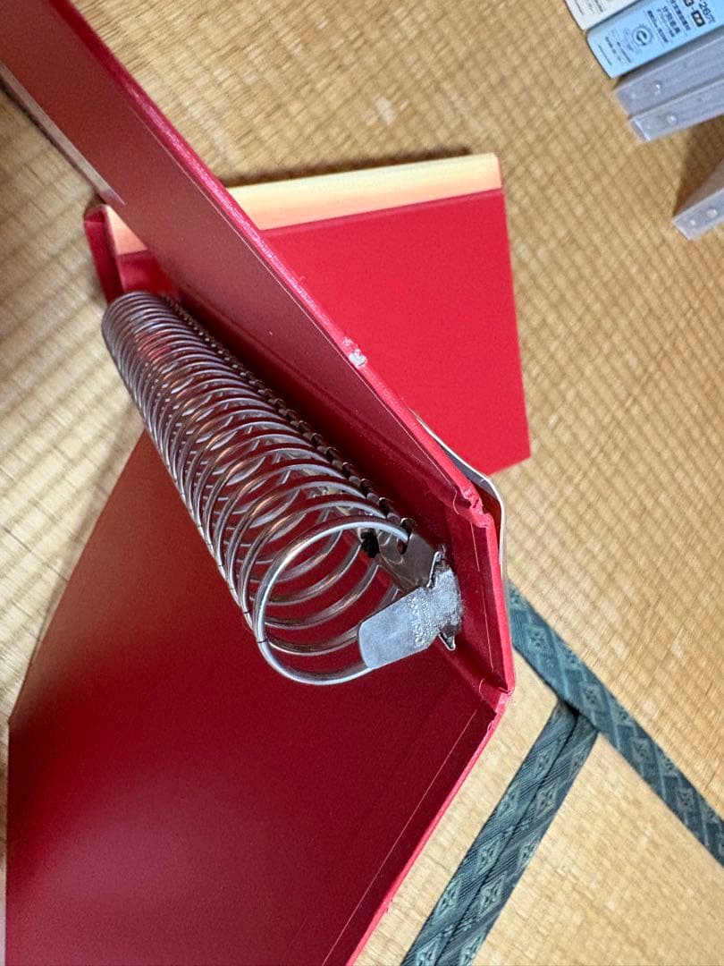 maruman リングファイル B5 26穴 12冊、無印B5 26穴3冊