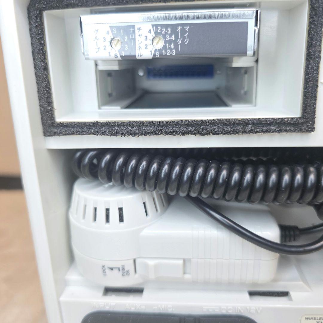 604【箱　説明書付】UNI-PEX TWB-300 防滴メガホン　運動会　演説